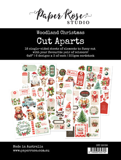 Woodland Christmas Cut Aparts Paper Pack 33039