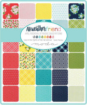 All Weather Friend by April Rosenthal Charm Pack - Moda Fabrics - Paper Rose Studio