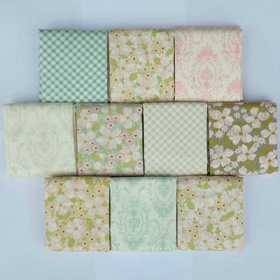 Amberley - Brenda Riddle Designs for Moda Fabrics Fat Quarter Pack 10pc - Paper Rose Studio