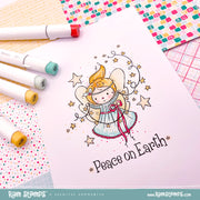 Peace Angel Clear Stamp 32658