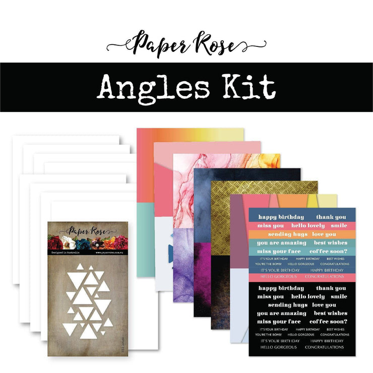 Angles Cardmaking Kit 19838 - Paper Rose Studio