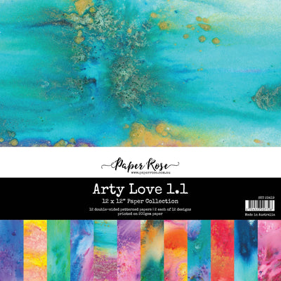 Arty Love 1.1 12x12 Paper Collection 23419 - Paper Rose Studio