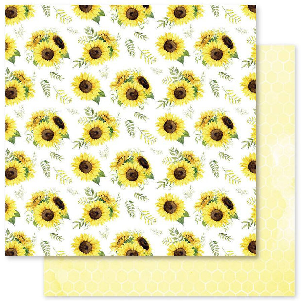 Bee Happy E 12x12 Paper (12pc Bulk Pack) 27721 - Paper Rose Studio