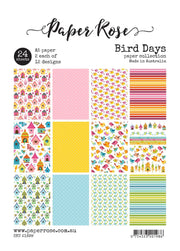 Bird Days A5 24pc Paper Pack 21699 - Paper Rose Studio