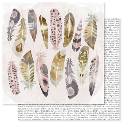 Birds of a Feather A 12x12 Paper (12pc Bulk Pack) 21967 - Paper Rose Studio