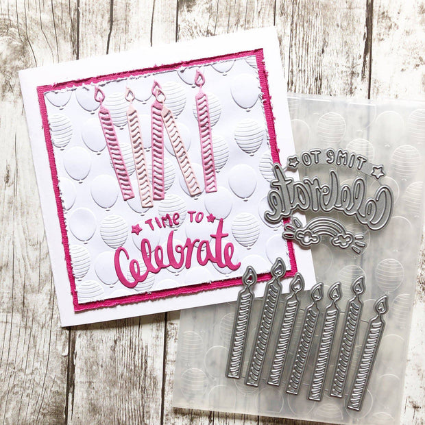 Birthday Candles Metal Cutting Die 21174 - Paper Rose Studio