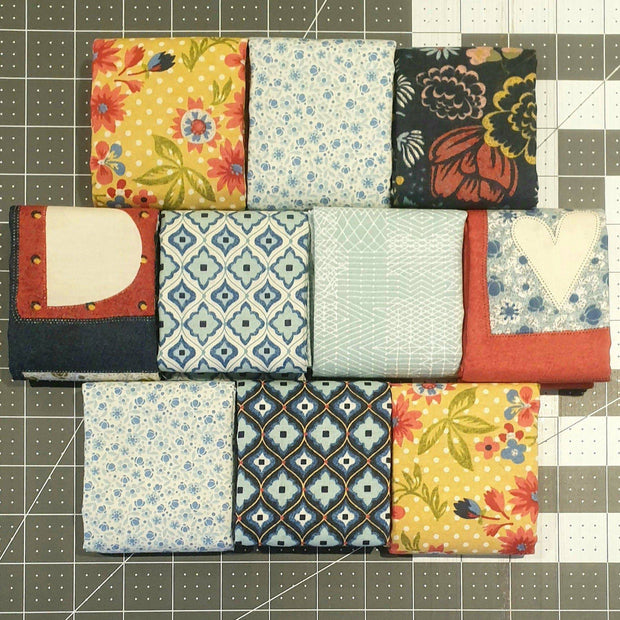 Biscuits and Gravy - Basic Grey Fat Quarter Pack (10 piece - Style A) - Paper Rose Studio