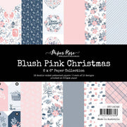 Blush Pink Christmas 6x6 Paper Collection 24046 - Paper Rose Studio