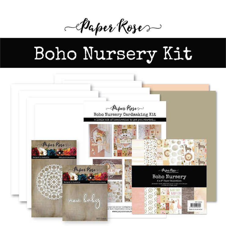 Boho Nursery Cardmaking Kit 22378 - Paper Rose Studio