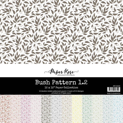 Bush Pattern 1.2 12x12 Paper Collection 23029 - Paper Rose Studio