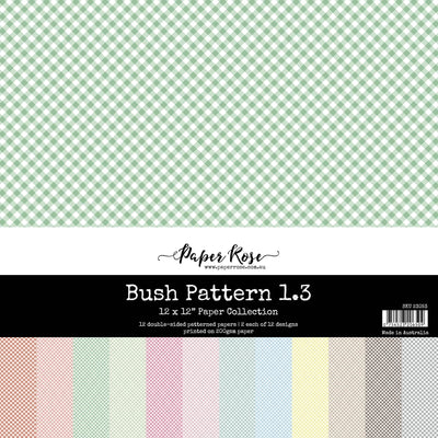 Bush Pattern 1.3 12x12 Paper Collection 23053 - Paper Rose Studio