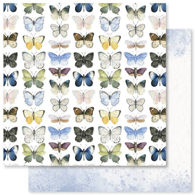 Butterfly Garden A 12x12 Paper (12pc Bulk Pack) 25057 - Paper Rose Studio
