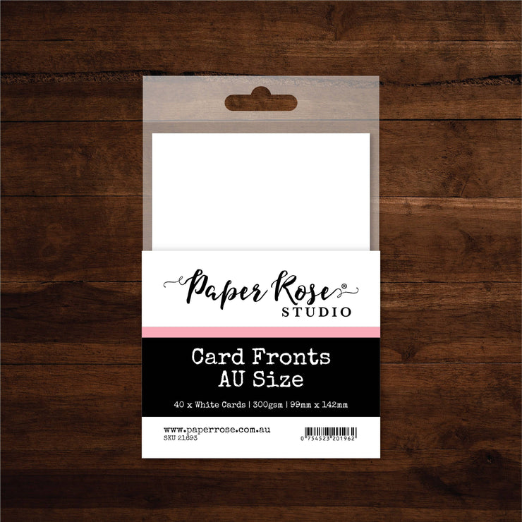 Card Fronts - 99x142mm - 40 pieces - 21693 - Paper Rose Studio