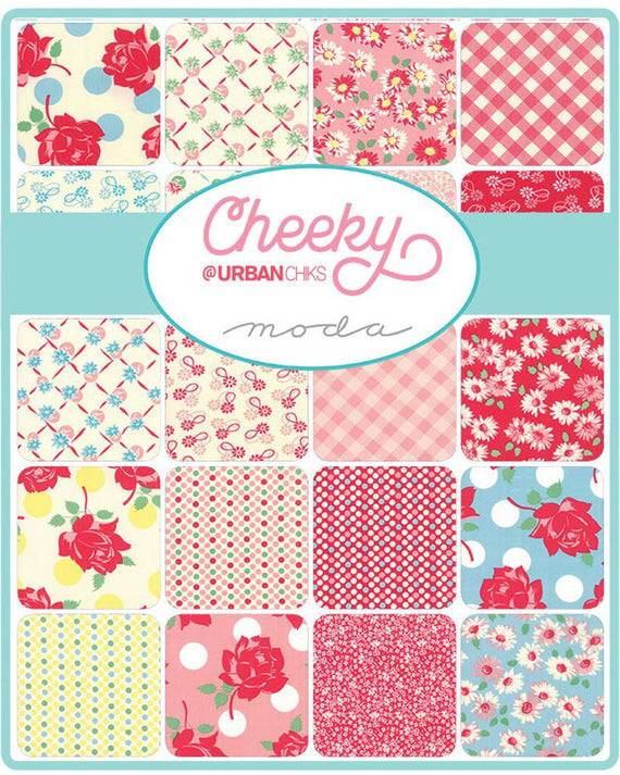 Cheeky by Urban Chiks Charm Pack - Moda Fabrics - Paper Rose Studio