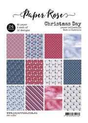 Christmas Day A5 24pc Paper Pack 20655 - Paper Rose Studio