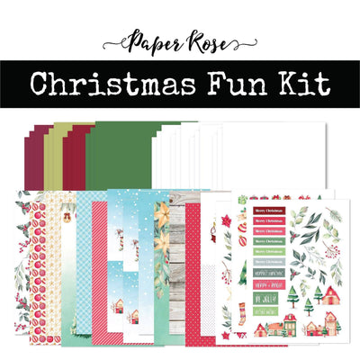Christmas Fun Cardmaking Kit 19790 - Paper Rose Studio