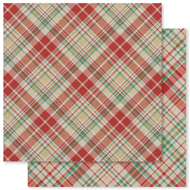 Christmas Plaid 6x6 Paper Collection 20360 - Paper Rose Studio