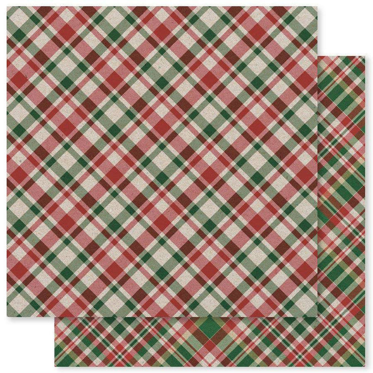 Christmas Plaid 6x6 Paper Collection 20360 - Paper Rose Studio