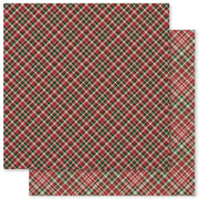 Christmas Plaid 12x12 Paper Collection 19958 - Paper Rose Studio