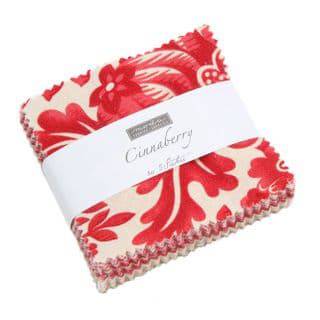 Cinnaberry by 3 Sisters Mini Charm Pack - Moda Fabrics - Paper Rose Studio