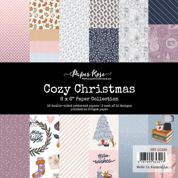 Cozy Christmas 6x6 Paper Collection 20369 - Paper Rose Studio