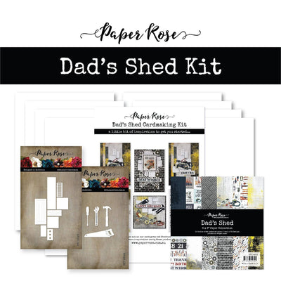 Dad's Shed Cardmaking Kit 24022 - Paper Rose Studio