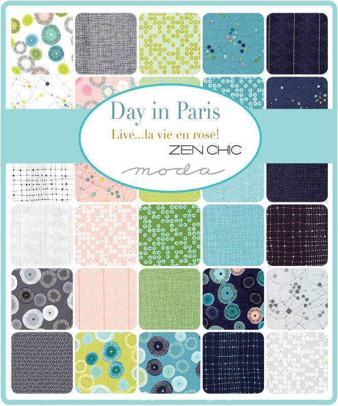 Day in Paris - Zen Chic Fat Quarter Pack 12pc (Style A) - Paper Rose Studio