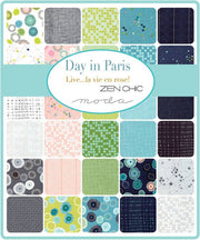 Day in Paris - Zen Chic Fat Quarter Pack 12pc (Style B) - Paper Rose Studio