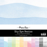 Dip Dye Basics 12x12 Paper Collection 20943 - Paper Rose Studio