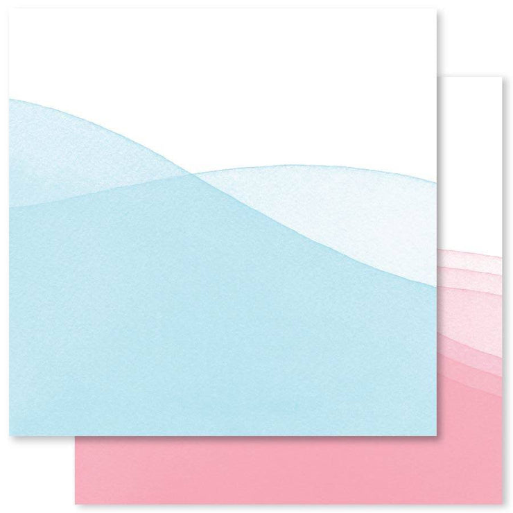 Dip Dye Basics B 12x12 Paper (12pc Bulk Pack) 20949 - Paper Rose Studio