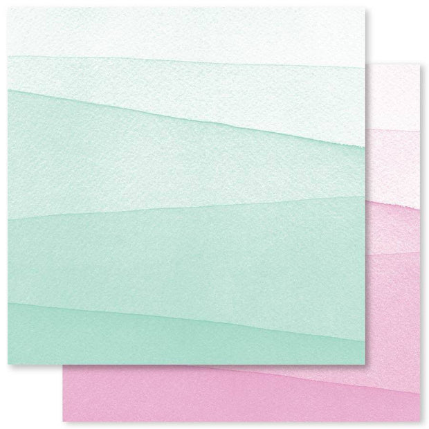 Dip Dye Basics C 12x12 Paper (12pc Bulk Pack) 20952 - Paper Rose Studio