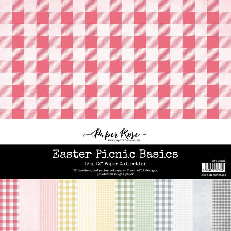 Easter Picnic Basics 12x12 Paper Collection 25528 - Paper Rose Studio