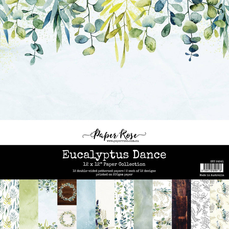 Eucalyptus Dance 12x12 Paper Collection 24541 - Paper Rose Studio