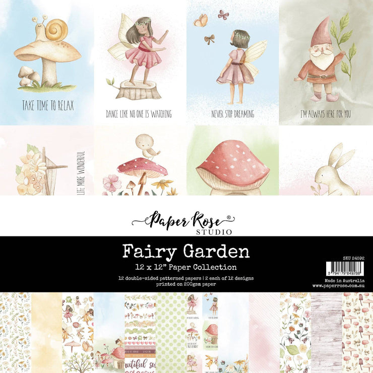 Fairy Garden 12x12 Paper Collection 24592 - Paper Rose Studio