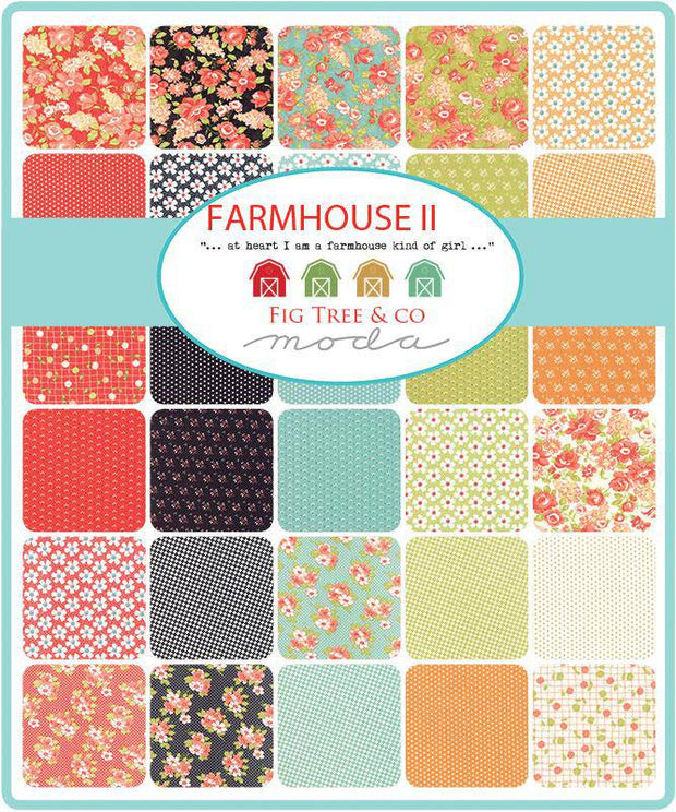 Farmhouse II - Fig Tree & Co. Moda Fat Quarter Pack 18pc (Style A) - Paper Rose Studio