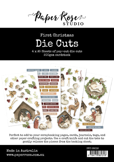 First Christmas Die Cuts 28216 - Paper Rose Studio