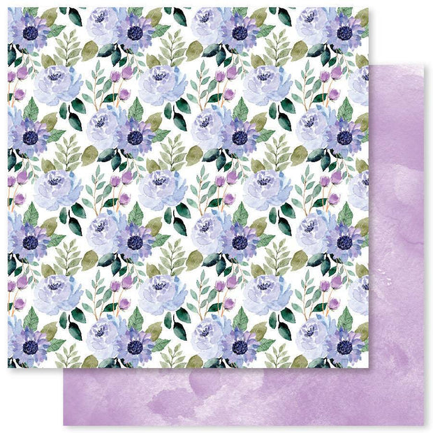 Floral Bliss 1.0 F 12x12 Paper (12pc Bulk Pack) 22069 - Paper Rose Studio