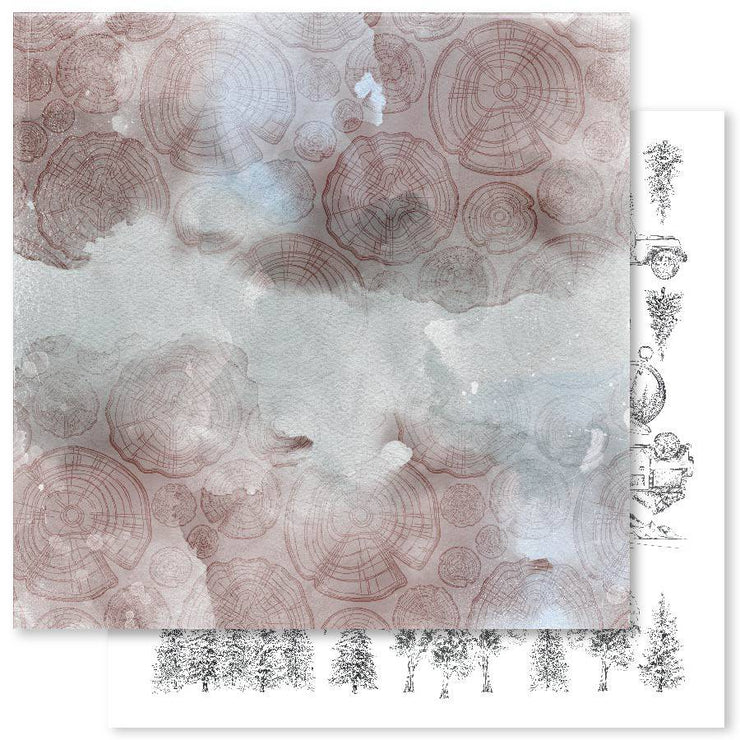 Forest Trip E 12x12 Paper (12pc Bulk Pack) 26644 - Paper Rose Studio