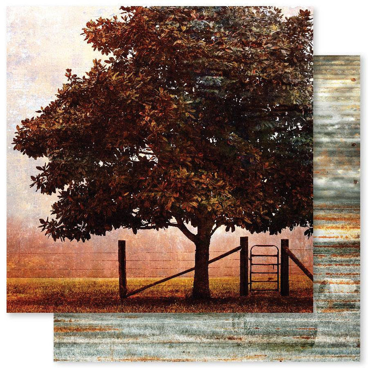Grunge Landscapes 1.0 E 12x12 Paper (12pc Bulk Pack) 23566 - Paper Rose Studio