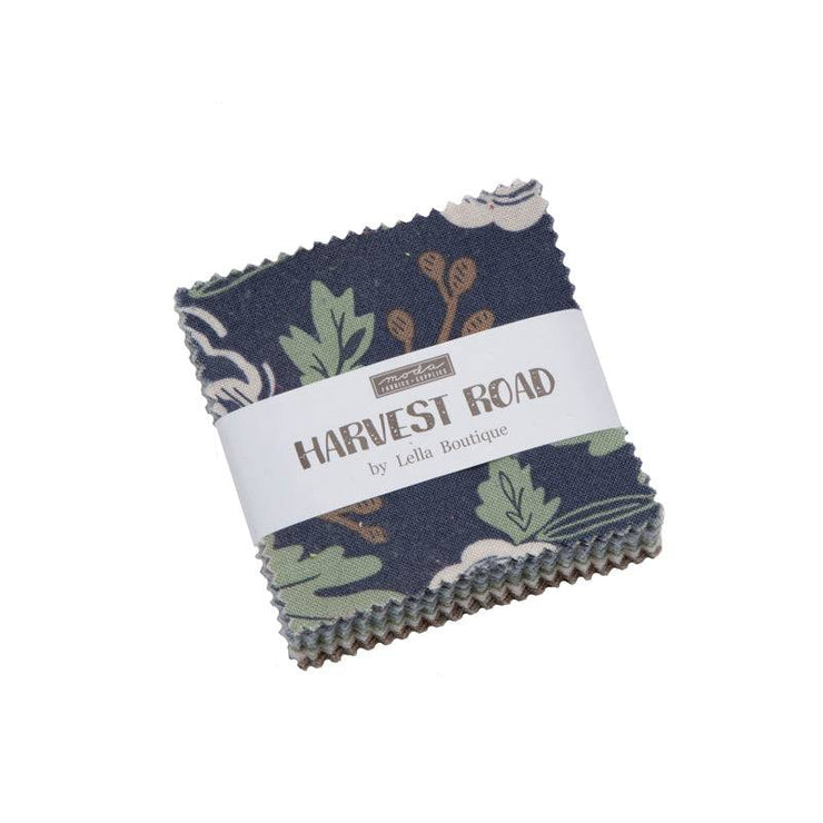 Harvest Road by Lella Boutique Mini Charm Pack - Moda Fabrics - Paper Rose Studio