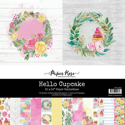 Hello Cupcake 12x12 Paper Collection 21801 - Paper Rose Studio