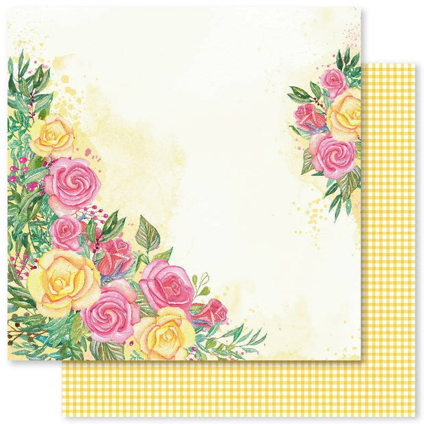 Hello Cupcake E 12x12 Paper (12pc Bulk Pack) 21816 - Paper Rose Studio