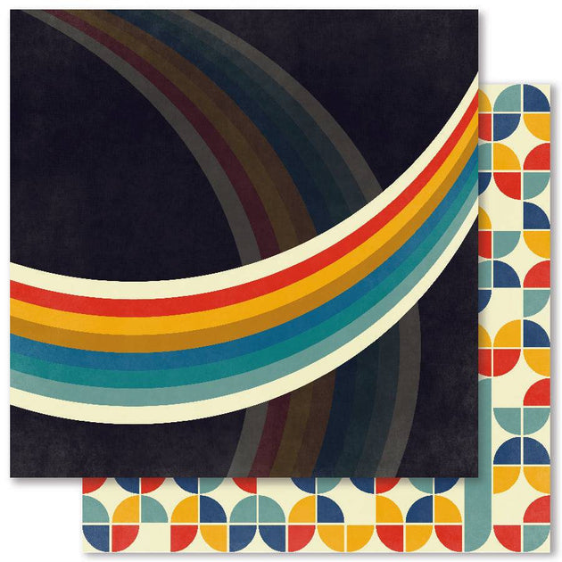Hey Paper Hey Mate B 12x12 Paper (12pc Bulk Pack) 28648 – Paper Rose Studio