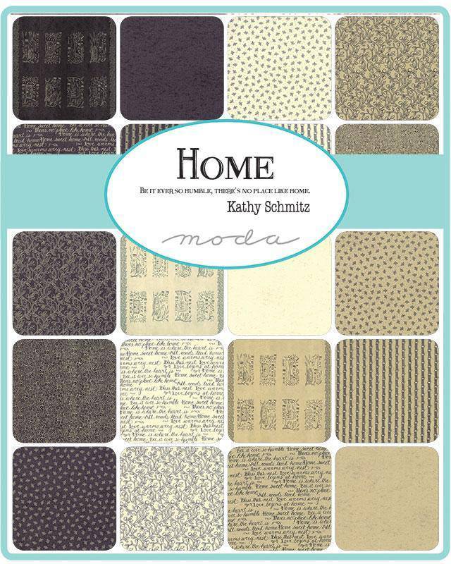 Home by Kathy Schmitz LLC Charm Pack - Moda Fabrics - Paper Rose Studio