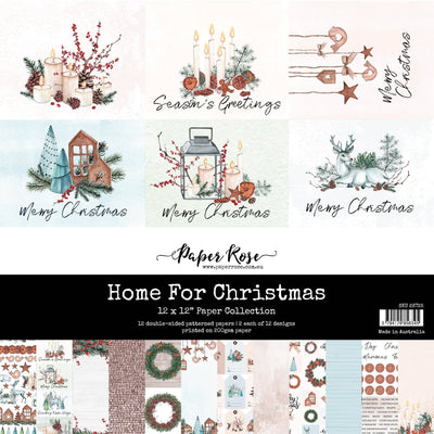 Home for Christmas 12x12 Paper Collection 26725 - Paper Rose Studio