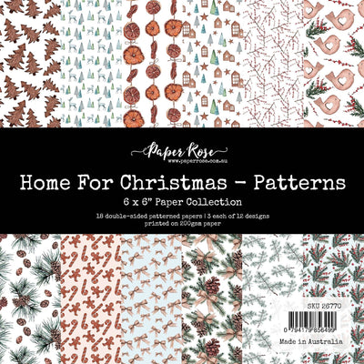 Home for Christmas Patterns 6x6 Paper Collection 26770 - Paper Rose Studio