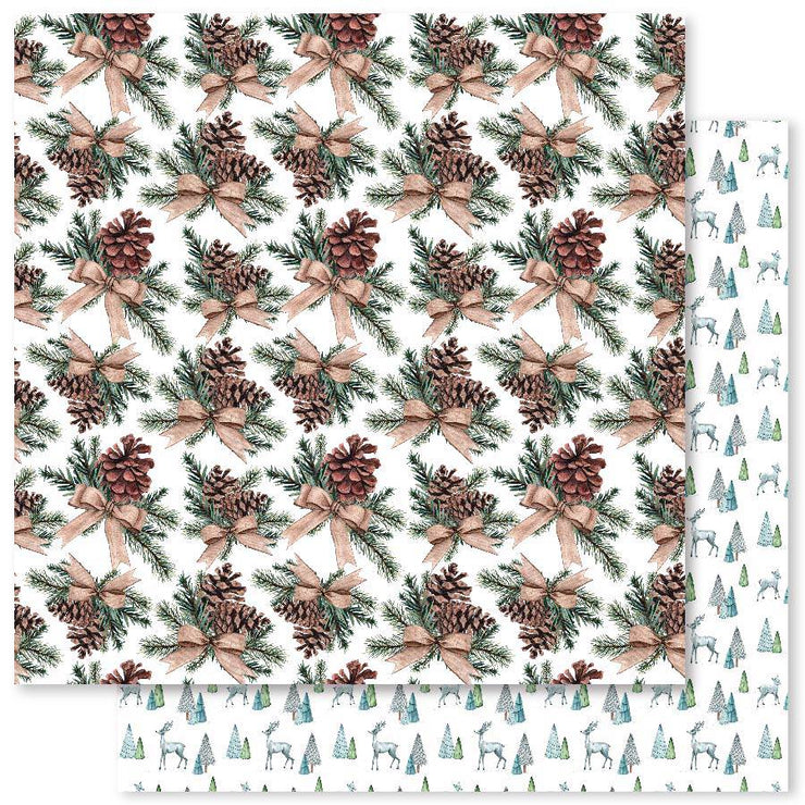 Home for Christmas Patterns A 12x12 Paper (12pc Bulk Pack) 26752 - Paper Rose Studio