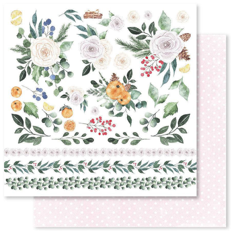 Home for the Holidays B 12x12 Paper (12pc Bulk Pack) 20393 - Paper Rose Studio