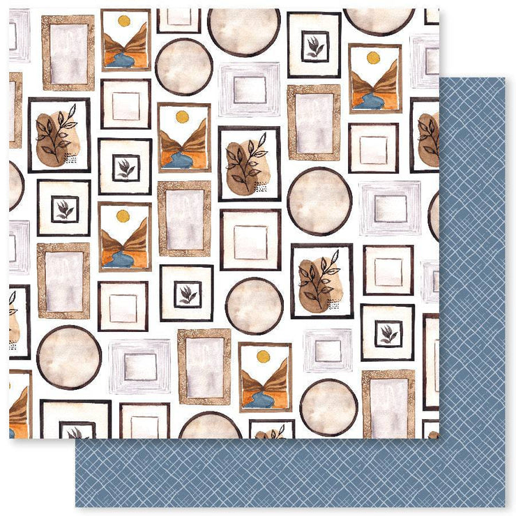 Home Sweet Home Patterns C 12x12 Paper (12pc Bulk Pack) 23683 - Paper Rose Studio