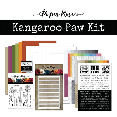 Kangaroo Paw Cardmaking Kit 18975 - Paper Rose Studio